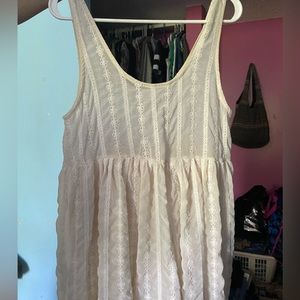 Tang top for summer time - large - see through-